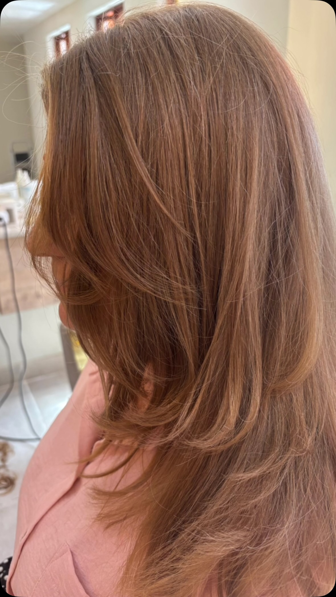Soft haircut on natural hair